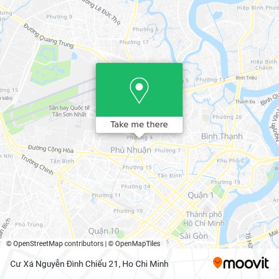 Cư Xá Nguyễn Đình Chiểu 21 map