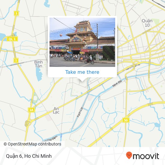 Quận 6 map