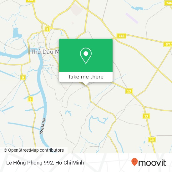 Lê Hồng Phong 992 map