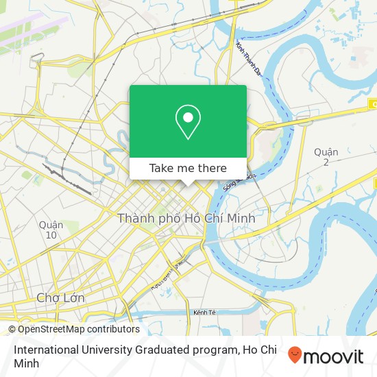 International University Graduated program map