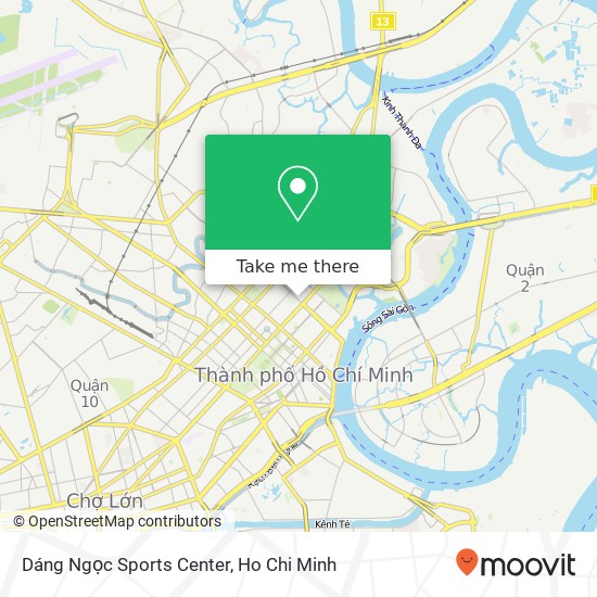 Dáng Ngọc Sports Center map