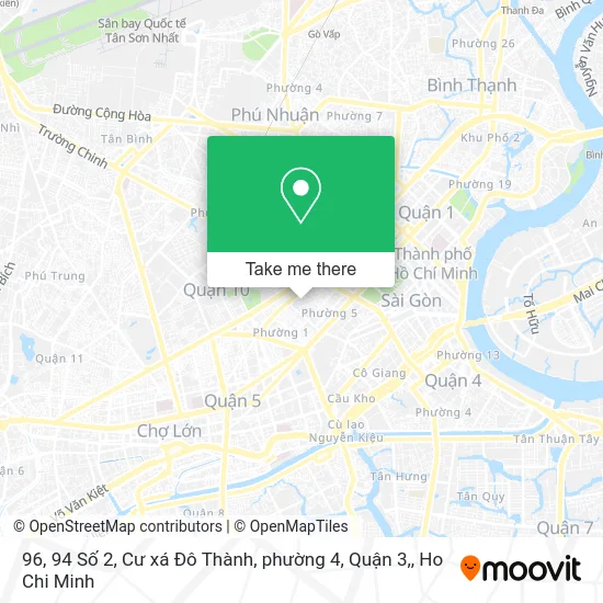 96, 94 Số 2, Cư xá Đô Thành, phường 4, Quận 3, map