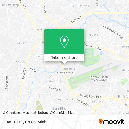 Tân Trụ 11 map