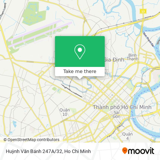 Huỳnh Văn Bánh 247A/32 map