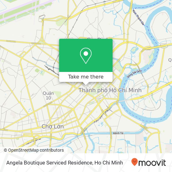 Angela Boutique Serviced Residence map