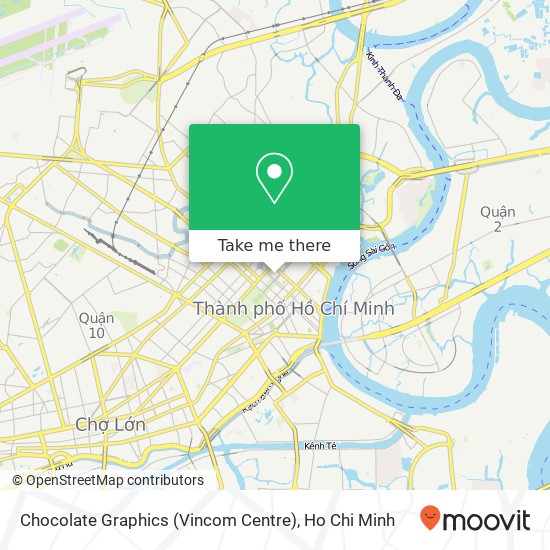 Chocolate Graphics (Vincom Centre) map