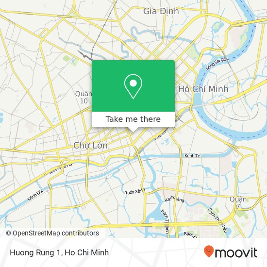 Huong Rung 1 map