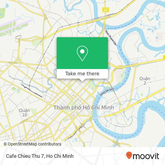 Cafe Chieu Thu 7 map