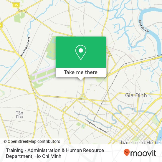 Training - Administration & Human Resource Department map