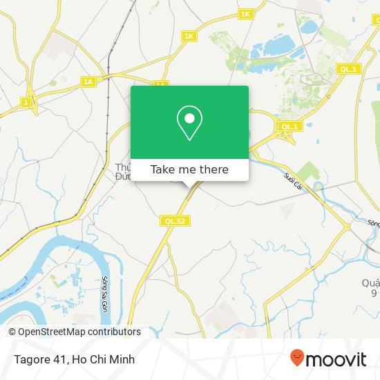 Tagore 41 map