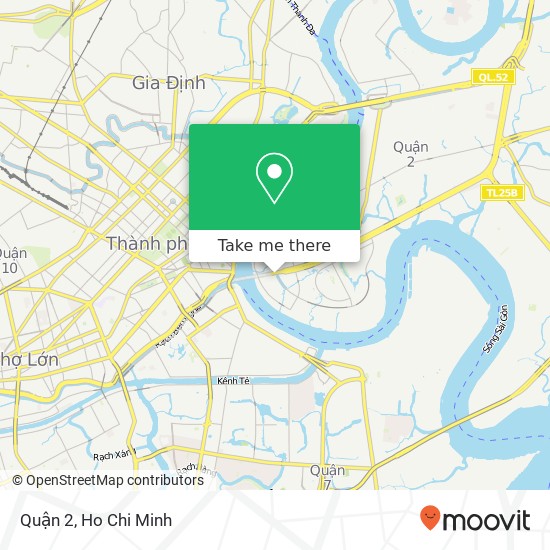 Quận 2 map