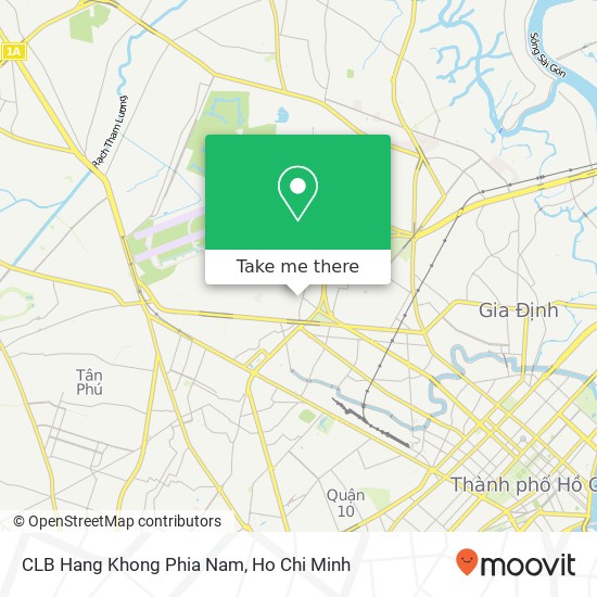 CLB Hang Khong Phia Nam map