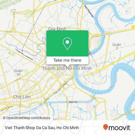 Viet Thanh Shop Da Ca Sau map