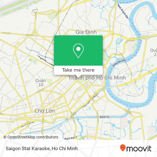 Saigon Star Karaoke map