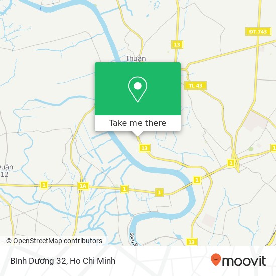 Bình Dương 32 map