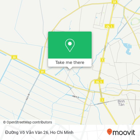 Đường Võ Văn Vân 26 map