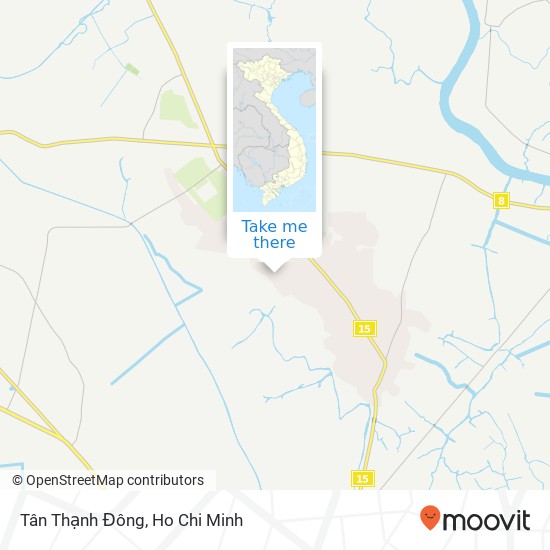 Tân Thạnh Đông map