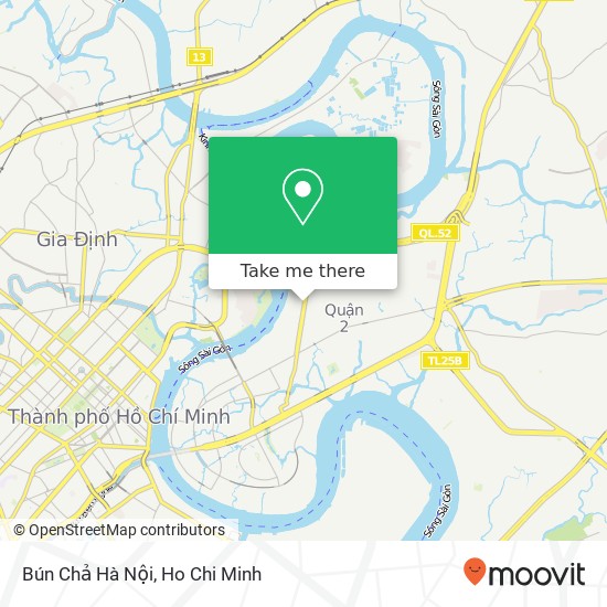 Bún Chả Hà Nội map