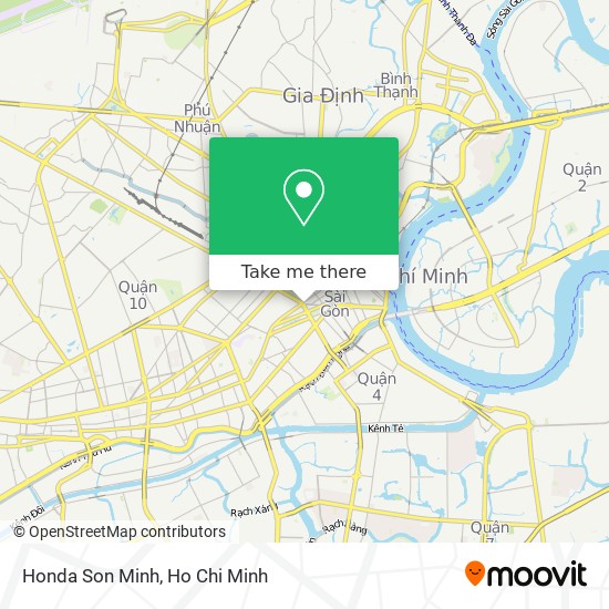 Honda Son Minh map
