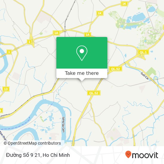 Đường Số 9 21 map