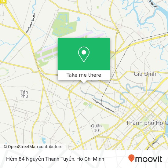 Hẻm 84 Nguyễn Thanh Tuyền map