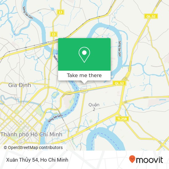 Xuân Thủy 54 map