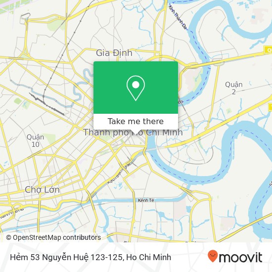 Hẻm 53 Nguyễn Huệ 123-125 map