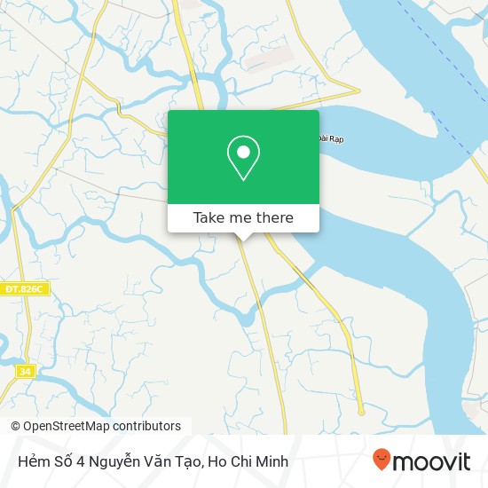 Hẻm Số 4 Nguyễn Văn Tạo map