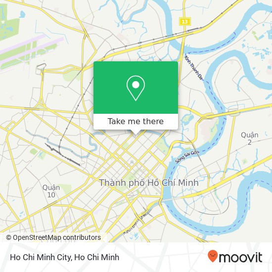 Ho Chi Minh City map