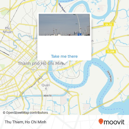 Thu Thiem map