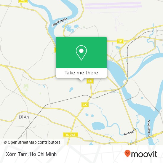 Xóm Tam map