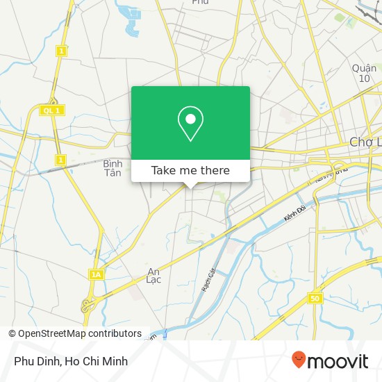 Phu Dinh map