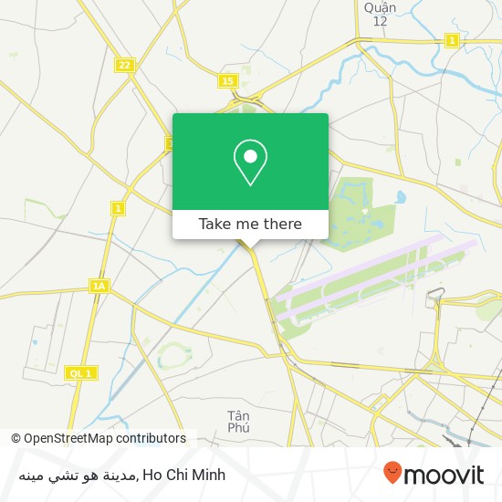 مدينة هو تشي مينه map