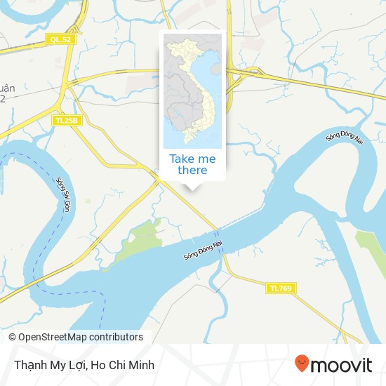 Thạnh My Lợi map