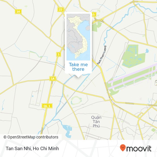 Tan San Nhi map