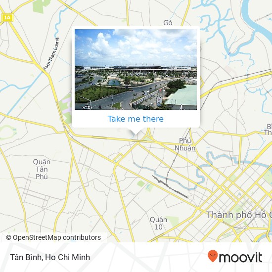 Tân Bình map