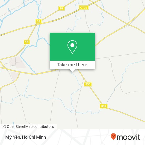 Mỹ Yên map