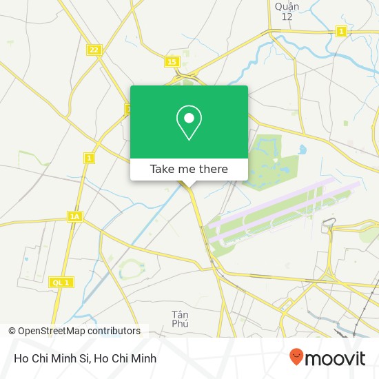 Ho Chi Minh Si map