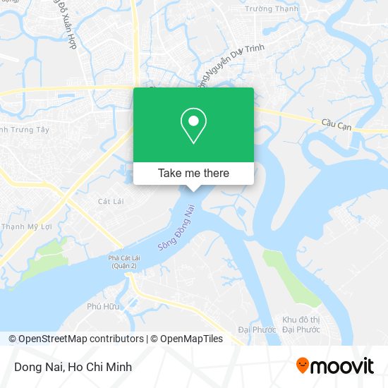 Dong Nai map