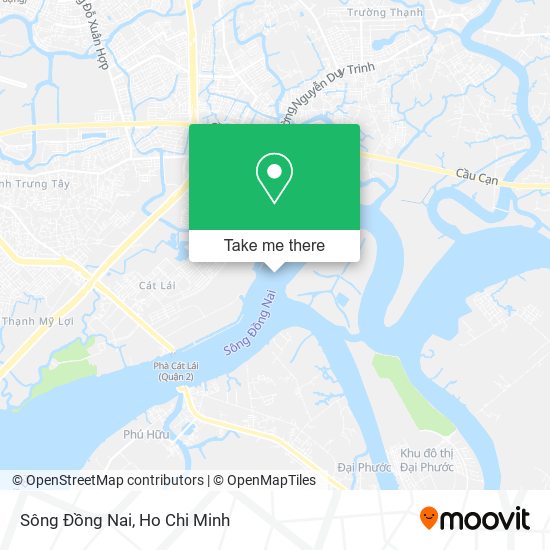 Sông Đồng Nai map