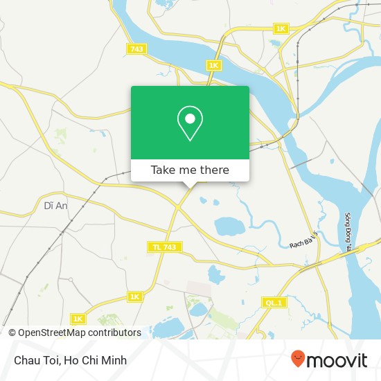 Chau Toi map