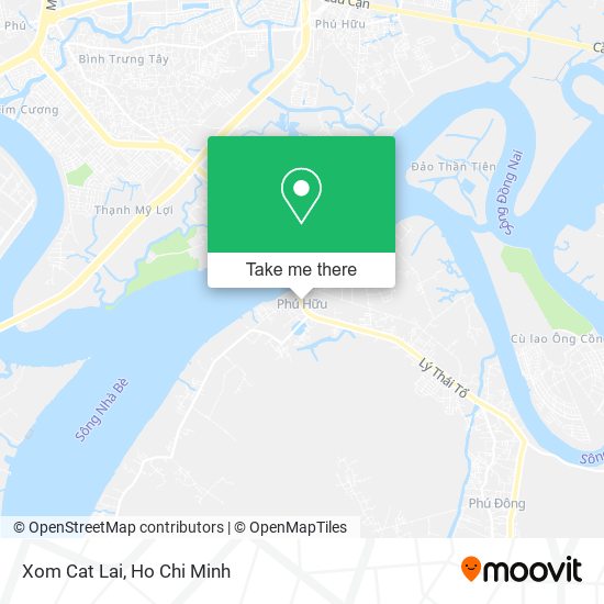 Xom Cat Lai map