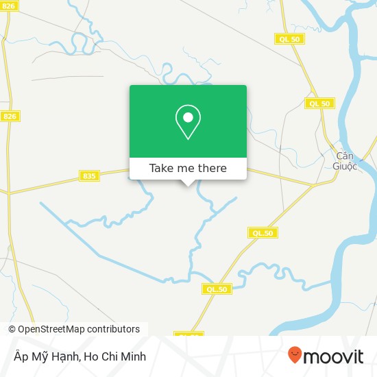 Ấp Mỹ Hạnh map