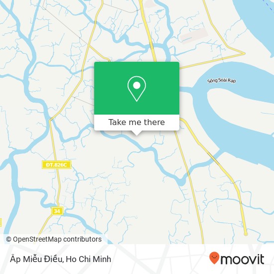 Ấp Miễu Điều map