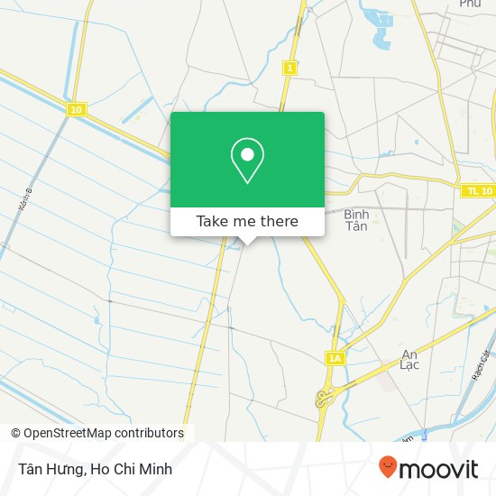 Tân Hưng map