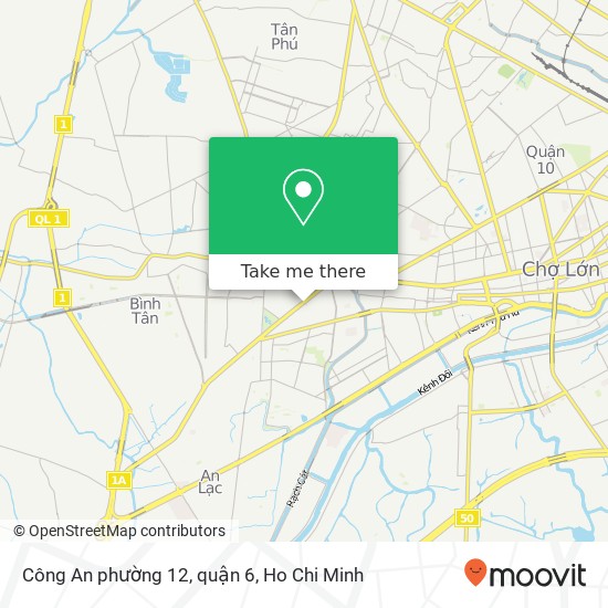 Công An phường 12, quận 6 map