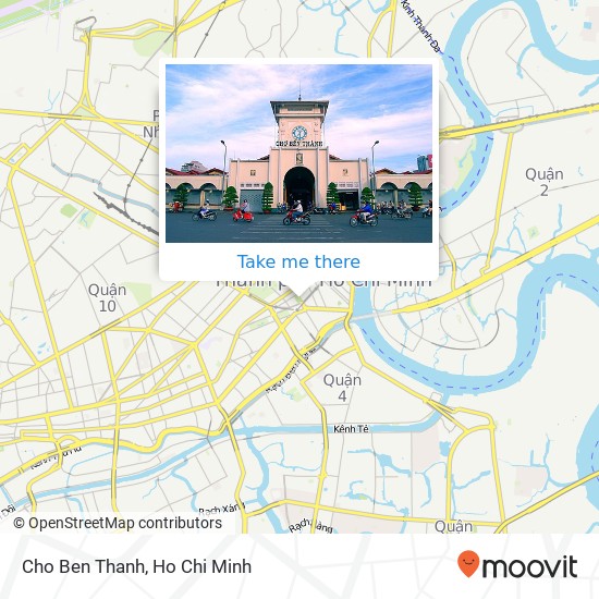 Cho Ben Thanh map