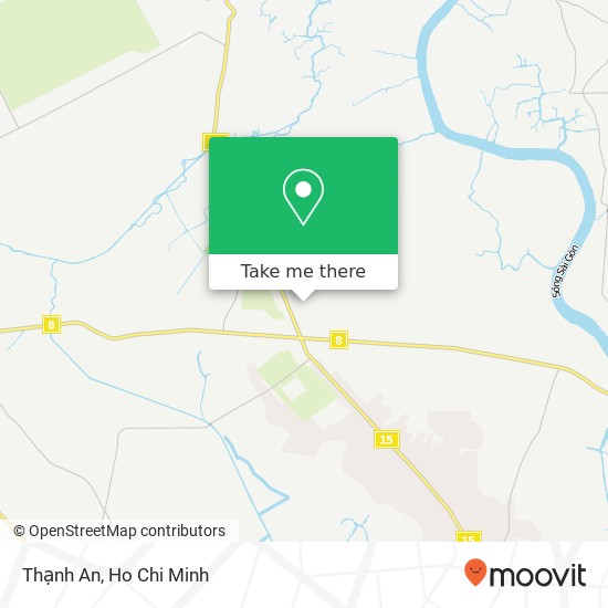 Thạnh An map