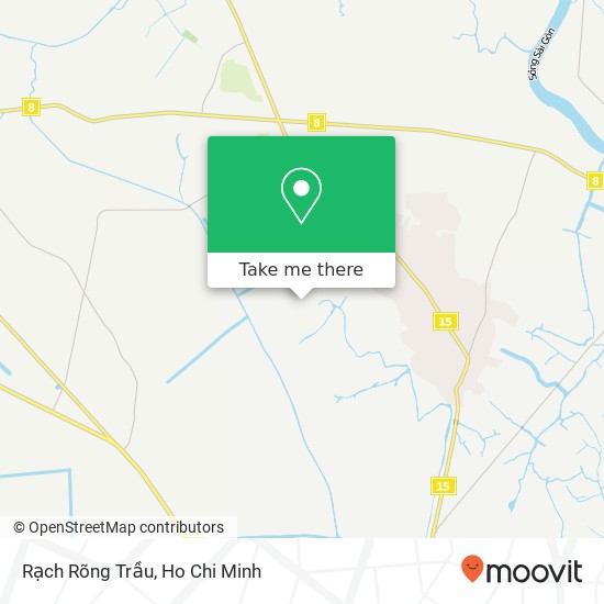 Rạch Rõng Trầu map