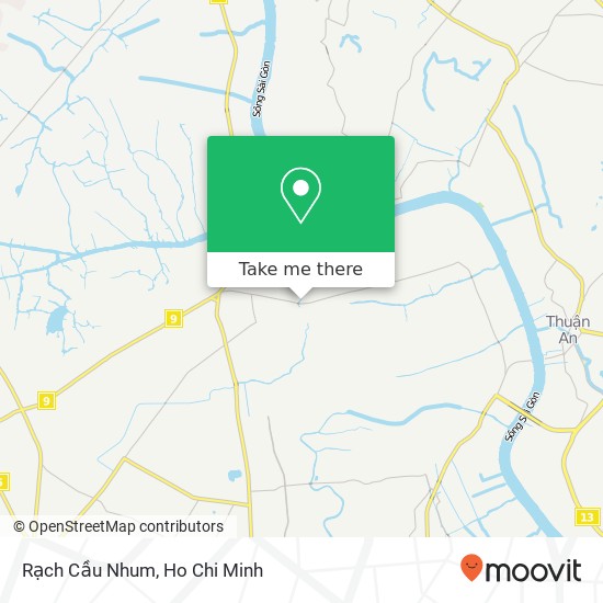 Rạch Cầu Nhum map